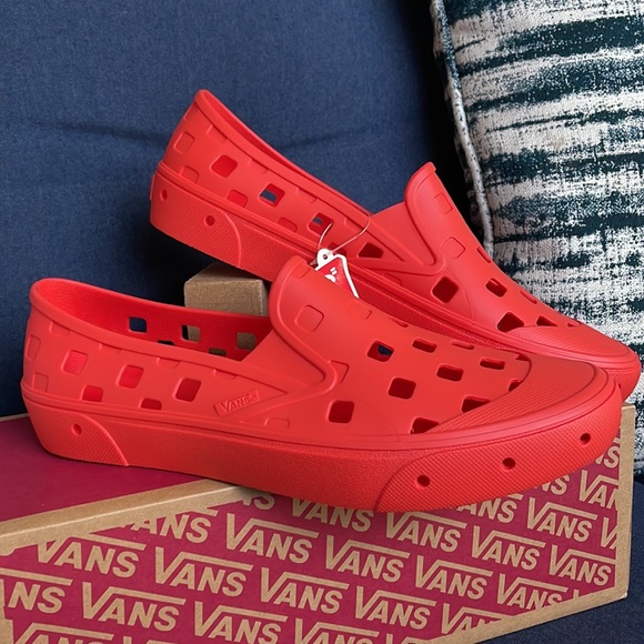 Vans Trek Slip-On Orange MEN`S - Picture 6 of 16